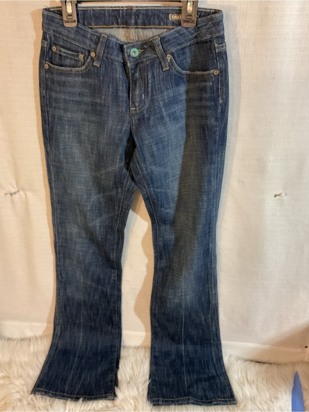 Chip & Pepper Vintage Y2K Olivia Blue Denim Jeans w/ New Pocket Womens